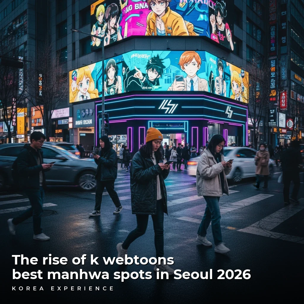 The rise of k webtoons best manhwa spots in Seoul 2026