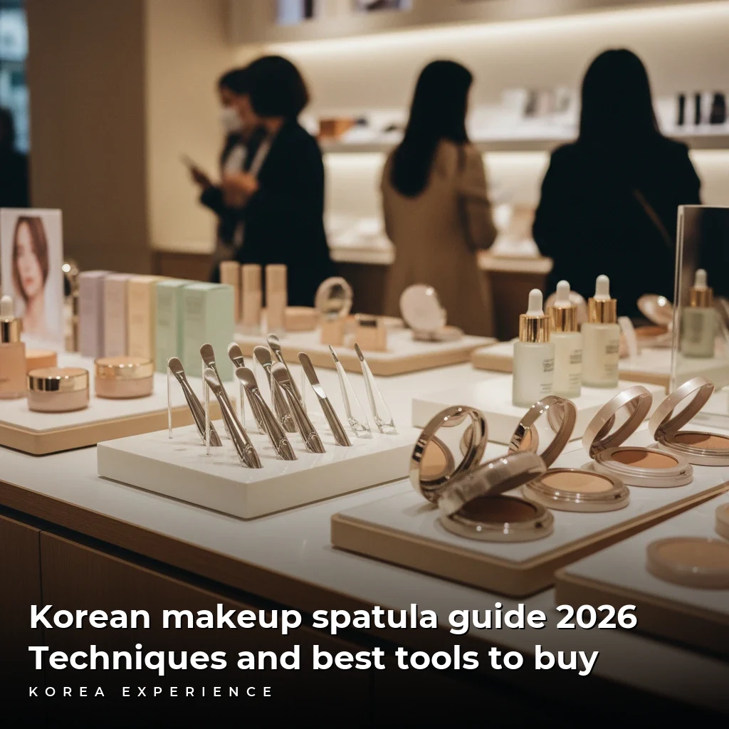 Korean makeup spatula guide 2026: Techniques and best tools to buy