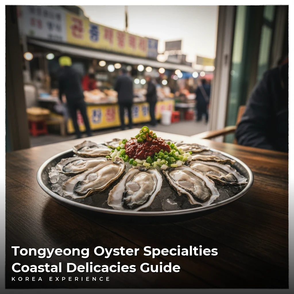 Tongyeong Oyster Specialties Coastal Delicacies Guide
