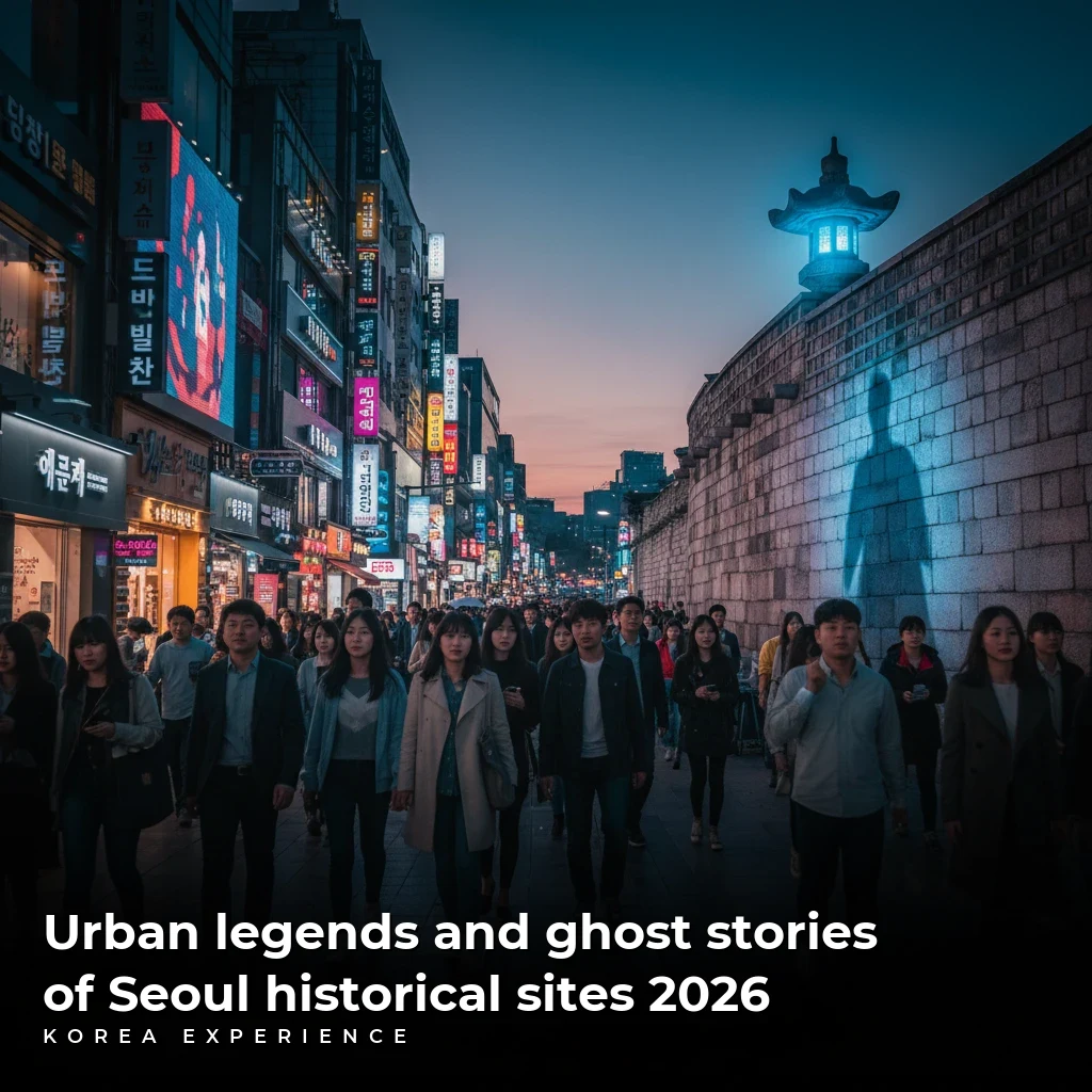 Urban legends and ghost stories of Seoul historical sites 2026