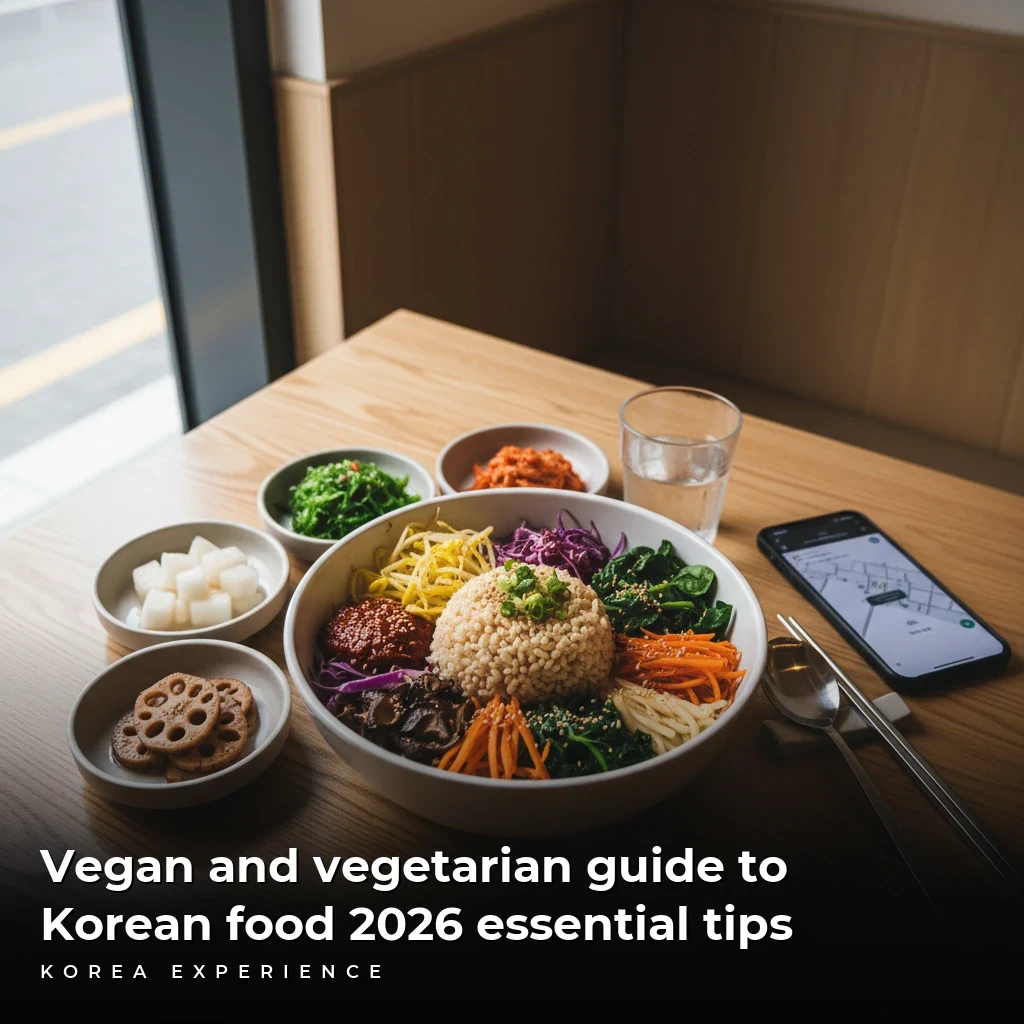 Vegan and vegetarian guide to Korean food 2026 essential tips
