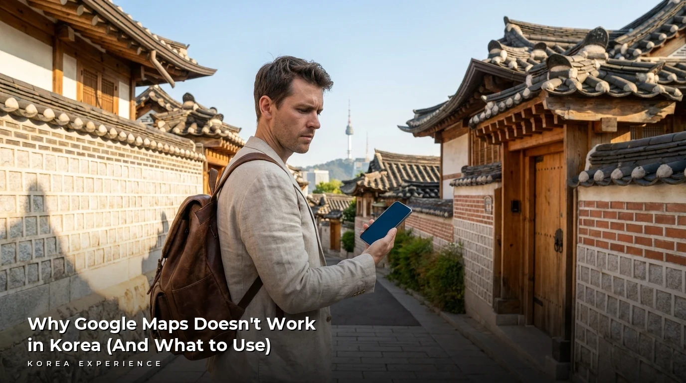 Why Google Maps Doesn't Work in Korea (And What to Use)
